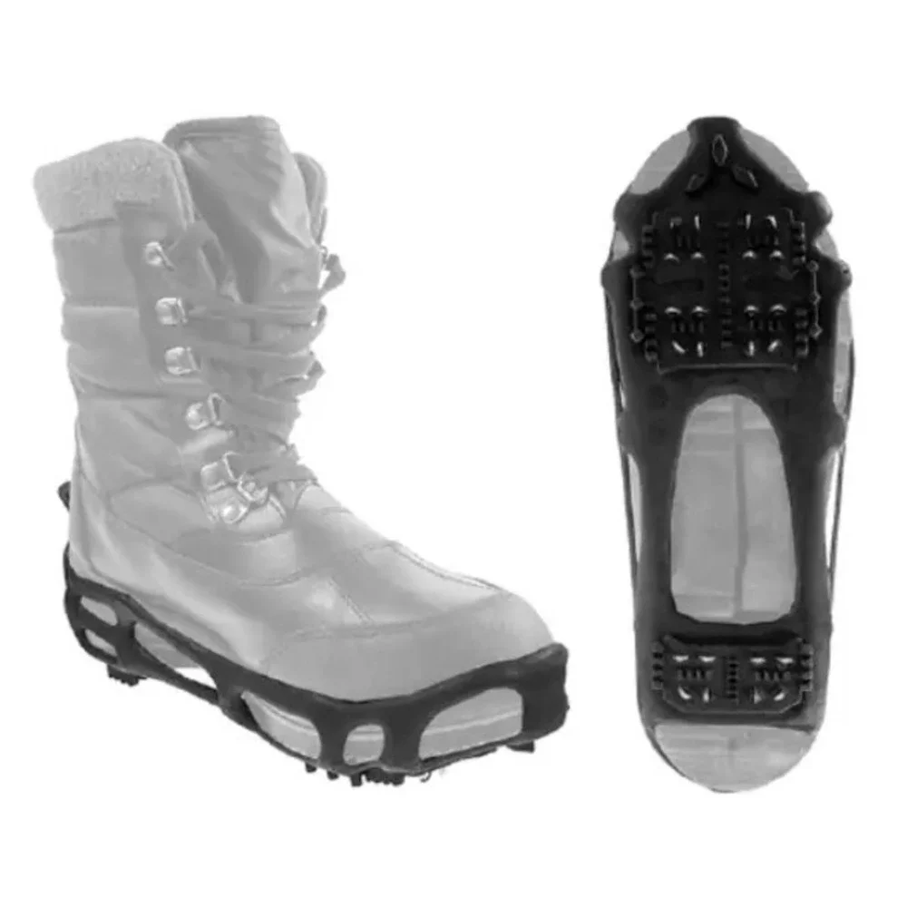 Olympia ROBUST XJ7 Ice Cleats: X-Large 11-14 Portable‎ Snow & Ice Shoe Grips,
